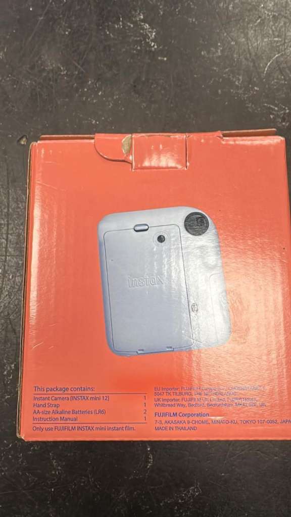 NEW Fujifilm Instax Mini 12 Instant Camera – Pastel Blue, £60.00 for Sale