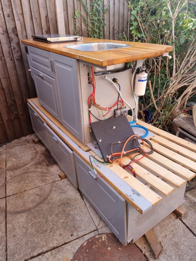 Kitchen units for van conversion