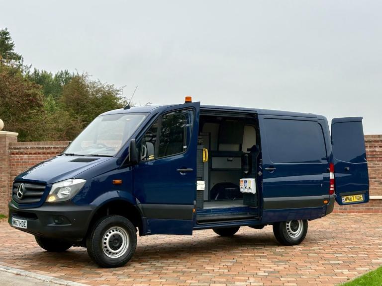2018 Mercedes-Benz Sprinter 3.5t High Roof Van 4x4 PANEL VAN Diesel Manual