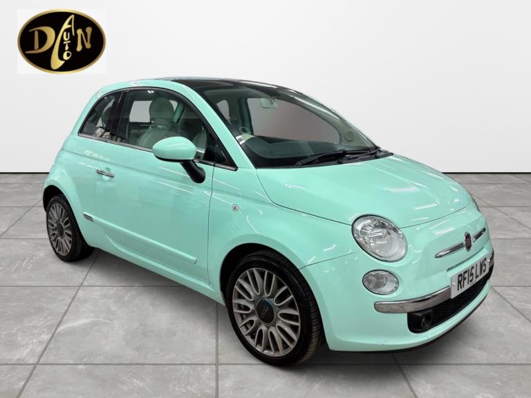2015 Fiat 500 1.2 Lounge 3dr Dualogic [Start Stop] HATCHBACK Petrol Automatic