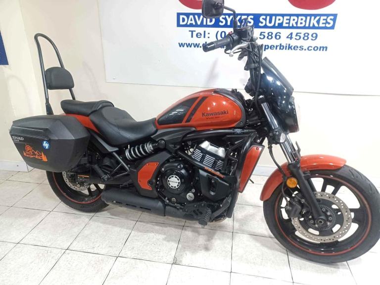 Kawasaki VULCAN 650 CRUISER 67-REG ONLY 15697 MILES WITH EXTRAS £4499.OTR