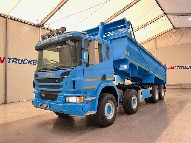 Scania P410 8x4 Day Cab Steel Tipper