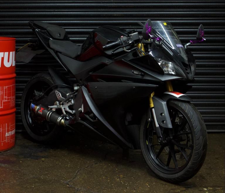 Yamaha YZF R125 NOT CBR125 RC125 LXR 125 R 125 