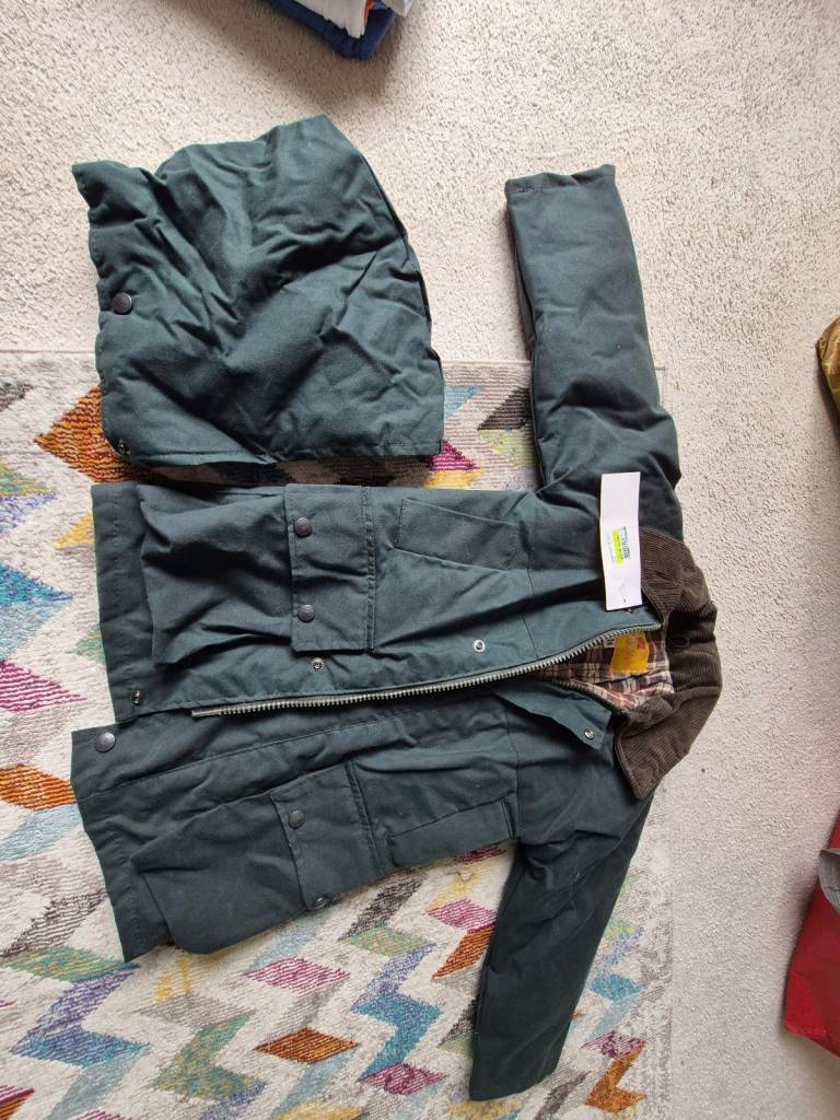 New Country style waxed Jacket 3-4yr