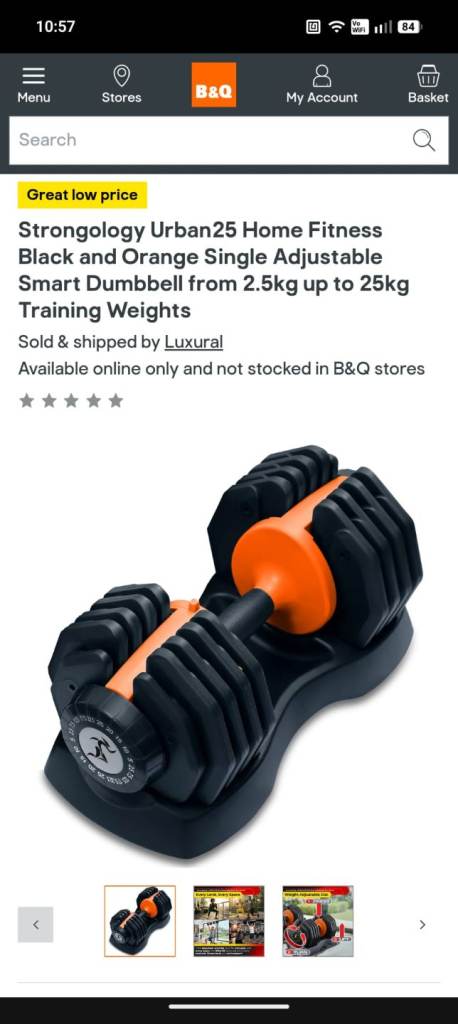 2.5kg to 25kg training weights x 2