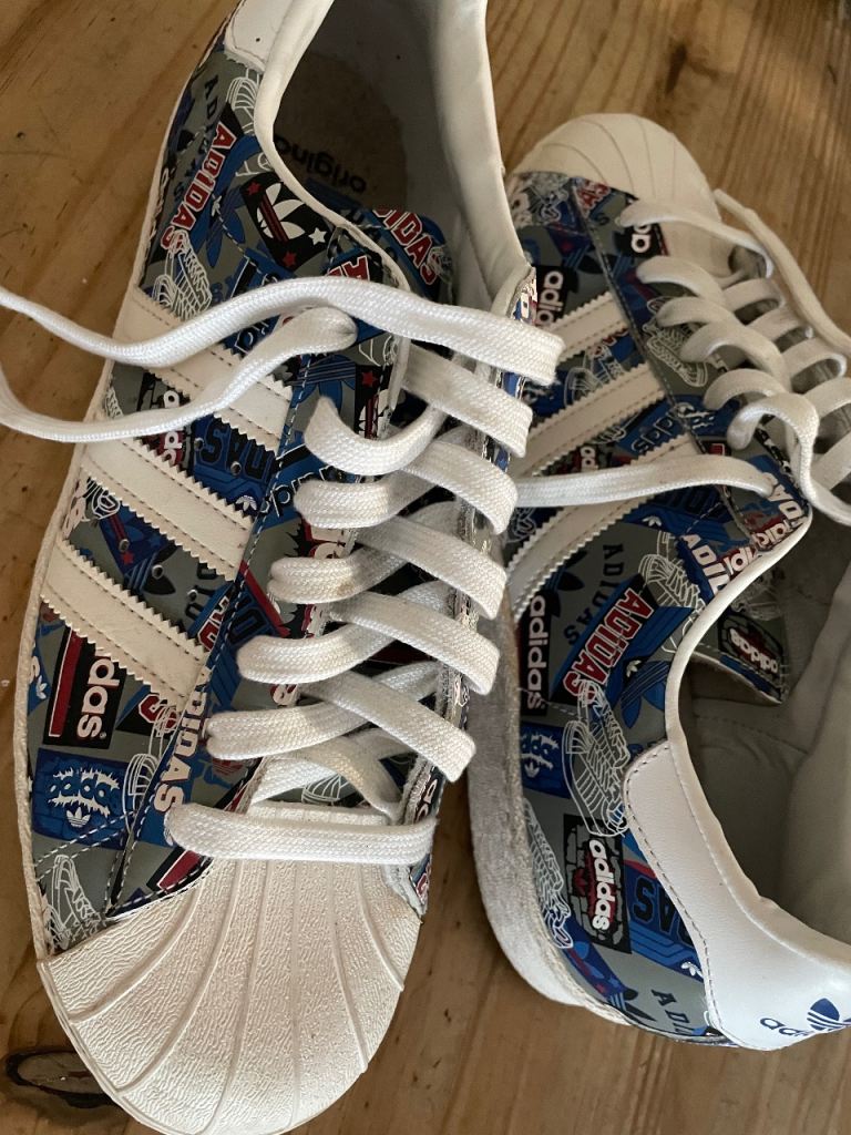 Adidas Superstar Trainers - Multicoloured, Good Condition