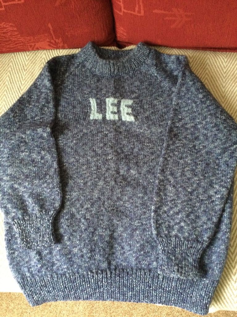 LEE Blue Marl Jumper – Good Condition