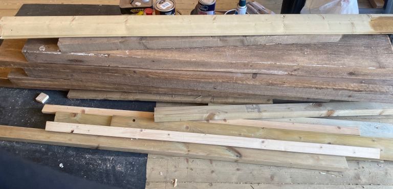 Assorted Timber Offcuts – Various Sizes for DIY Projects