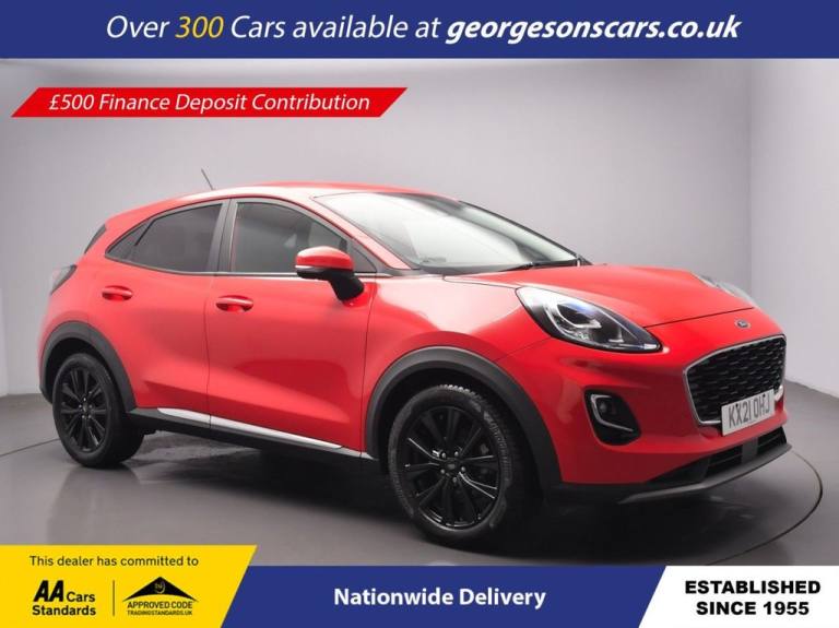 2021 Ford Puma 1.0T EcoBoost MHEV Titanium SUV 5dr Petrol Manual Euro 6 (s/s) (125 ps) HATCHBACK ...