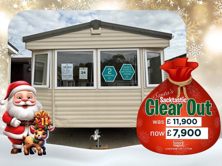 2 Bed Static Caravan - DG + CH - Offsite Sale / Private Land / Self Build