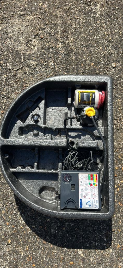 Insert Fiesta mk7 spare wheel compartment