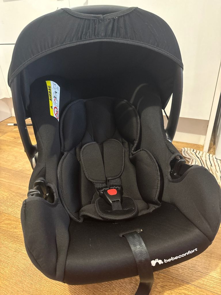 Bebeconfort Baby Car Seat – Black, Good Condition