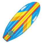 45″ Inflatable Surfboard Bodyboard Pool & Sea Beach Ride On/ONLY RED& ORANGE LEFT