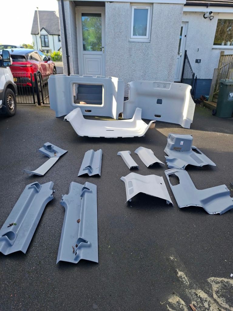 410 Ford  Transit minibus roof and panel linings