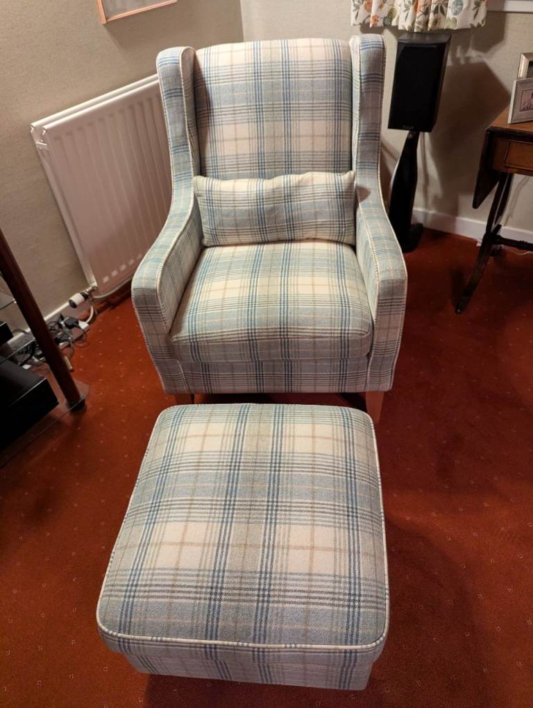 Marks and Spencer Armchair and Footstool £100