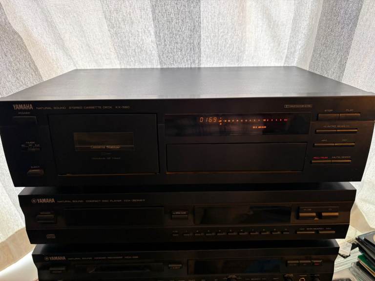YAMAHA KX-580 Natural Sound Cassette Deck Dolby B/C/S MPX - Excellent Condition