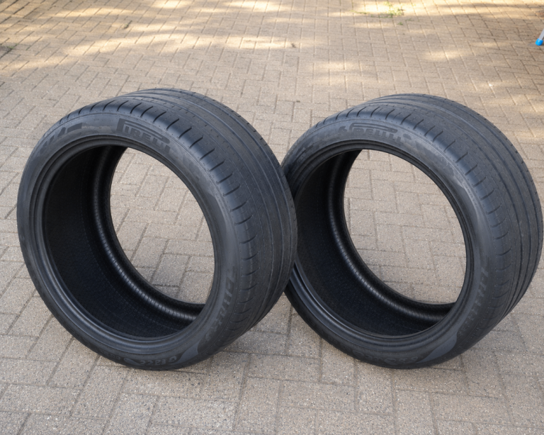 Lambergni Euros 2 x Pirelli P Zero PZ4 Rear Tyres 325/30 ZR23 – Excellent Condition