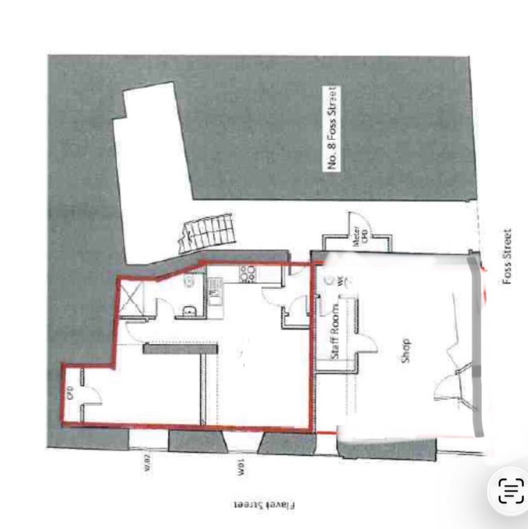 1-bed ground for flat on Foss Street, Dartmouth