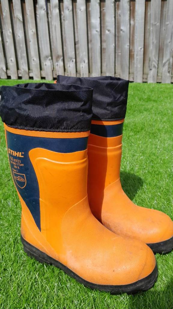 Stihl chainsaw boots