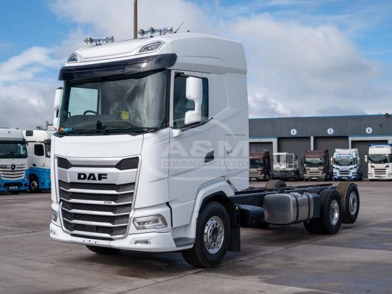 2025 DAF XG 530 6X2 26T CHASSIS CAB