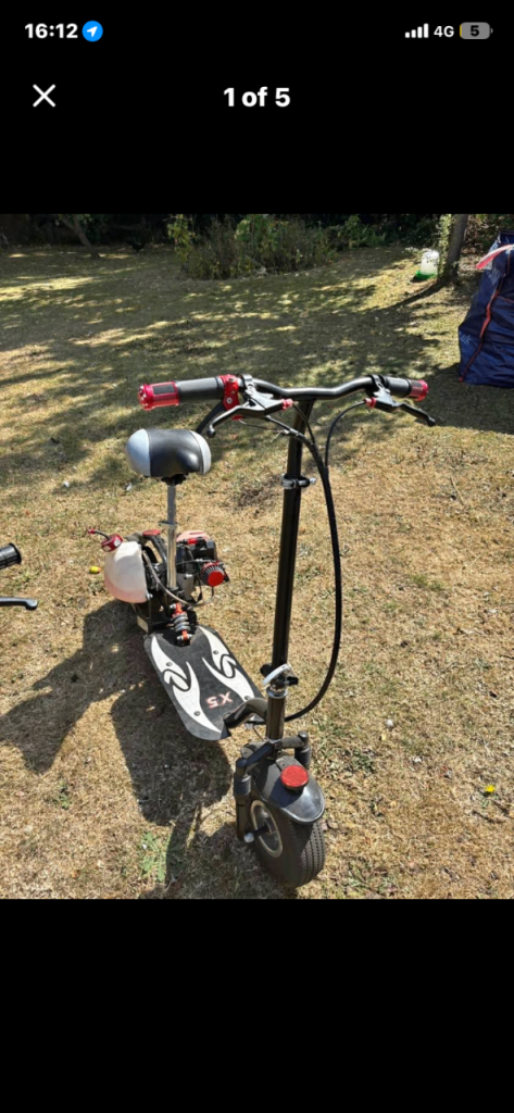 Petrol scooter 