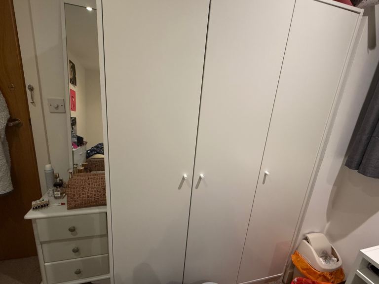 2 x wardrobe available (assembled) 