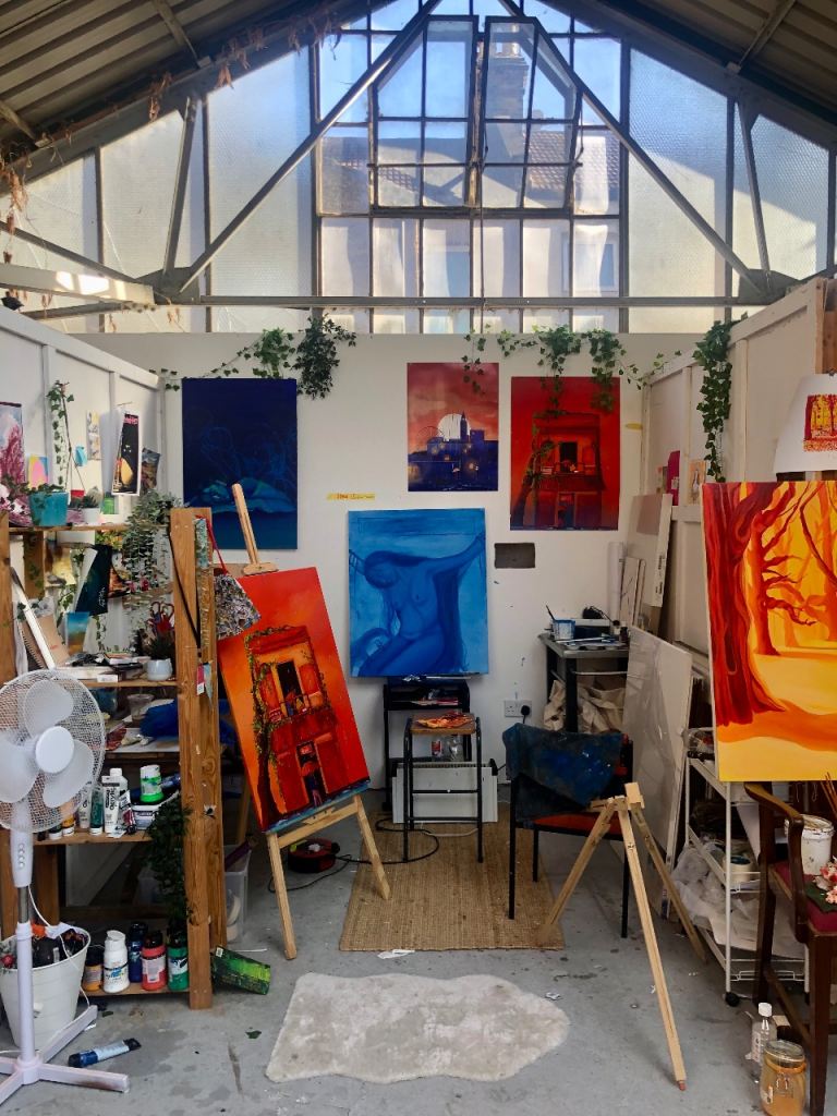 Art studio Queens Road Peckham