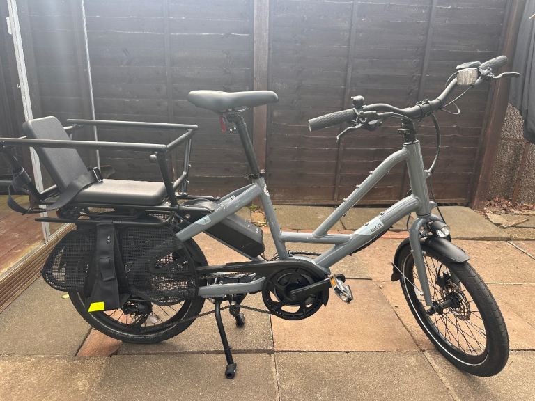 Tern Quick Haul D8 Electric Cargo Bike | Bosch 500Wh | 1,214 Miles | Passenger Setup