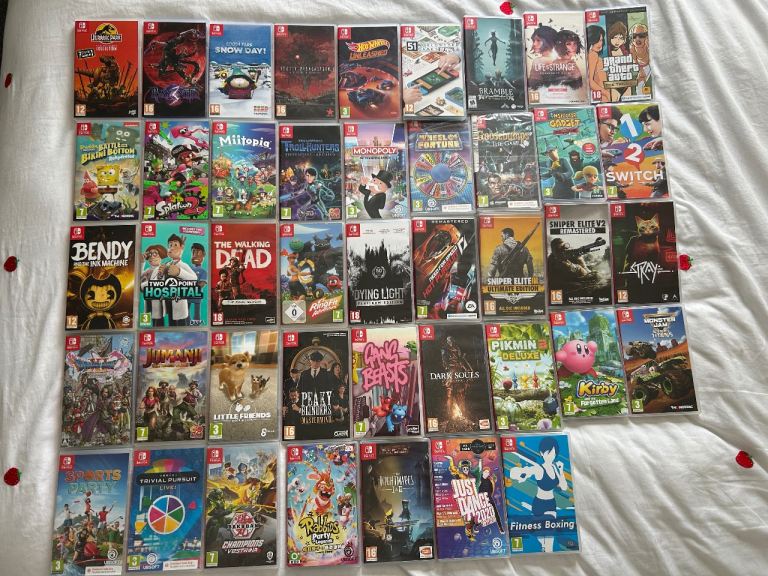 Bundle of Nintendo Switch Games 