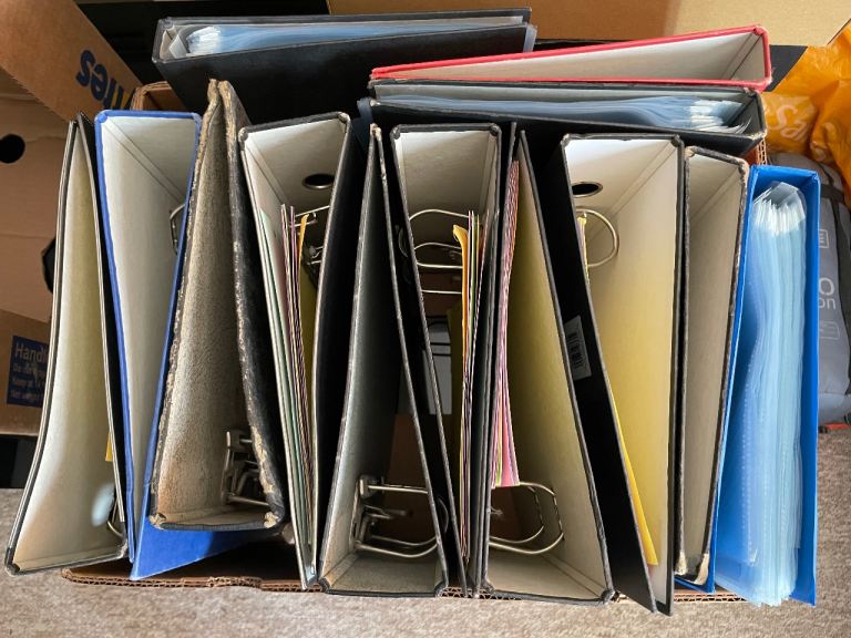 Ring binder and lever arch files