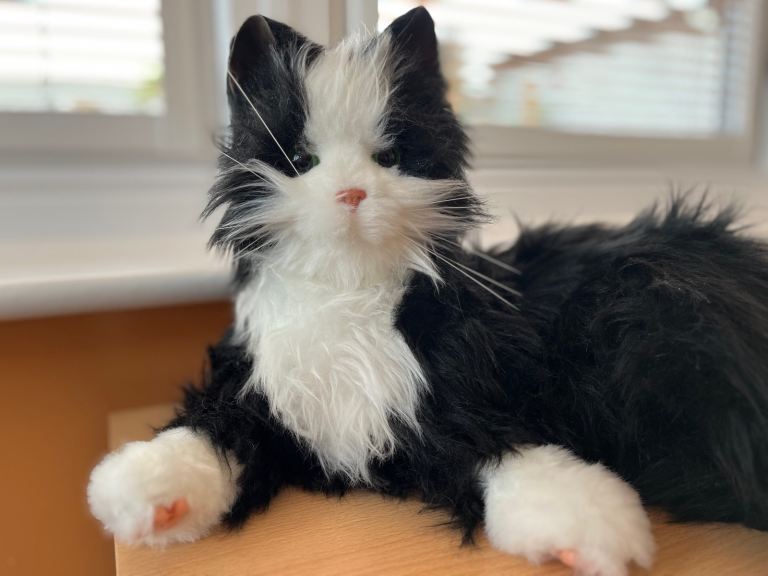 Robotic Cat Companion - Joy for All - Sensory Interactive Friend.