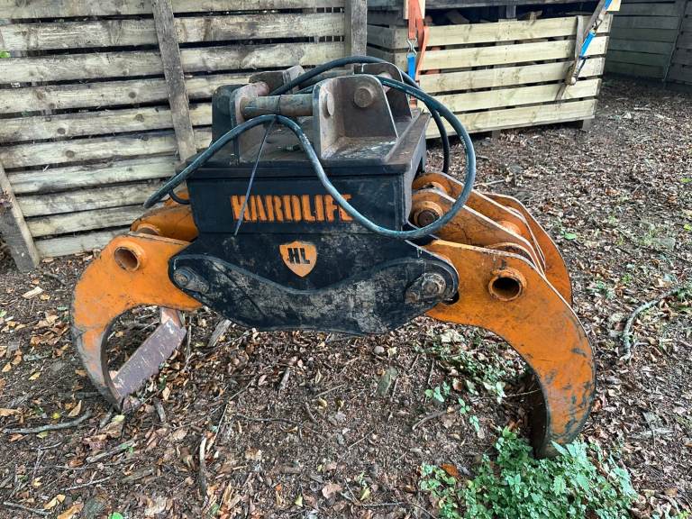 6 - 10 Tonne Hydraulic Timber Grab, for handling timber or log processing
