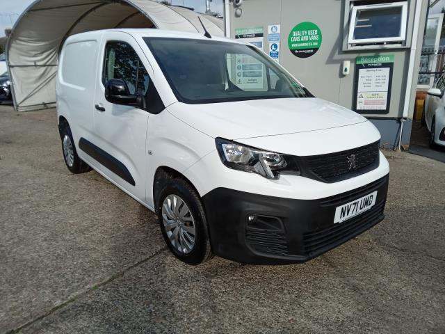 2022 Peugeot Partner 1000 1.5 BlueHDi 100 Professional Prem Van [6 Spd] PANEL VAN DIESEL Manual