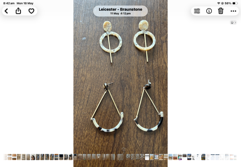 Earrings x 2