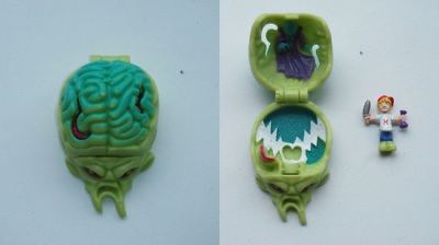 Vintage Mighty Max Dr Zygote Shrunken Head Playset
