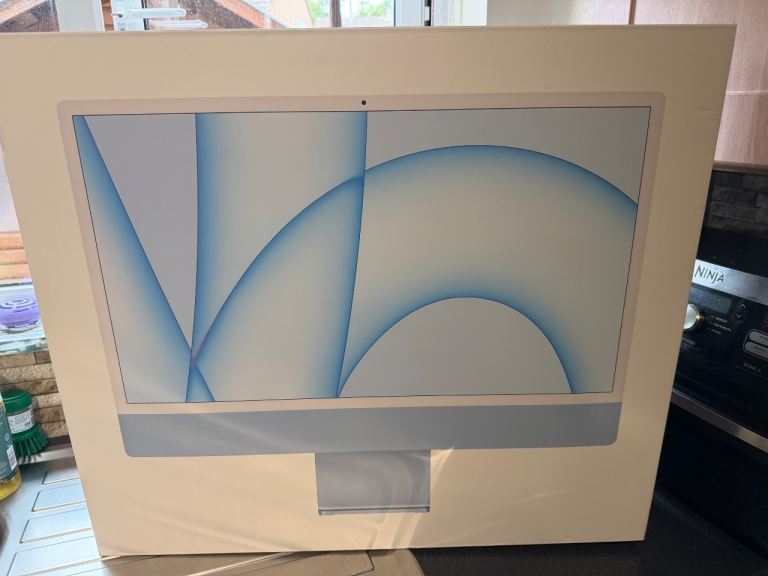 Apple iMac M1 24-inch 512GB SSD – Blue, As New