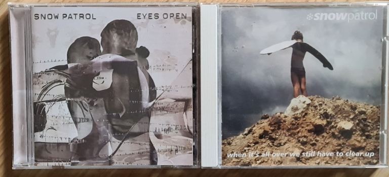 SNOW PATROL CD ALBUMS