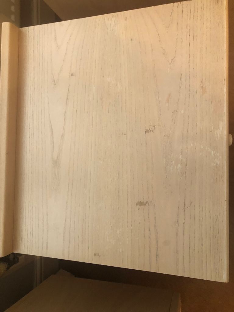 G plan dressing table and two bedside cabinets 