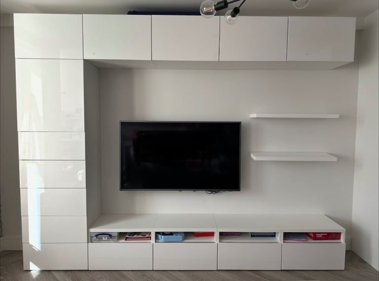 IKEA Besta storage/media units 