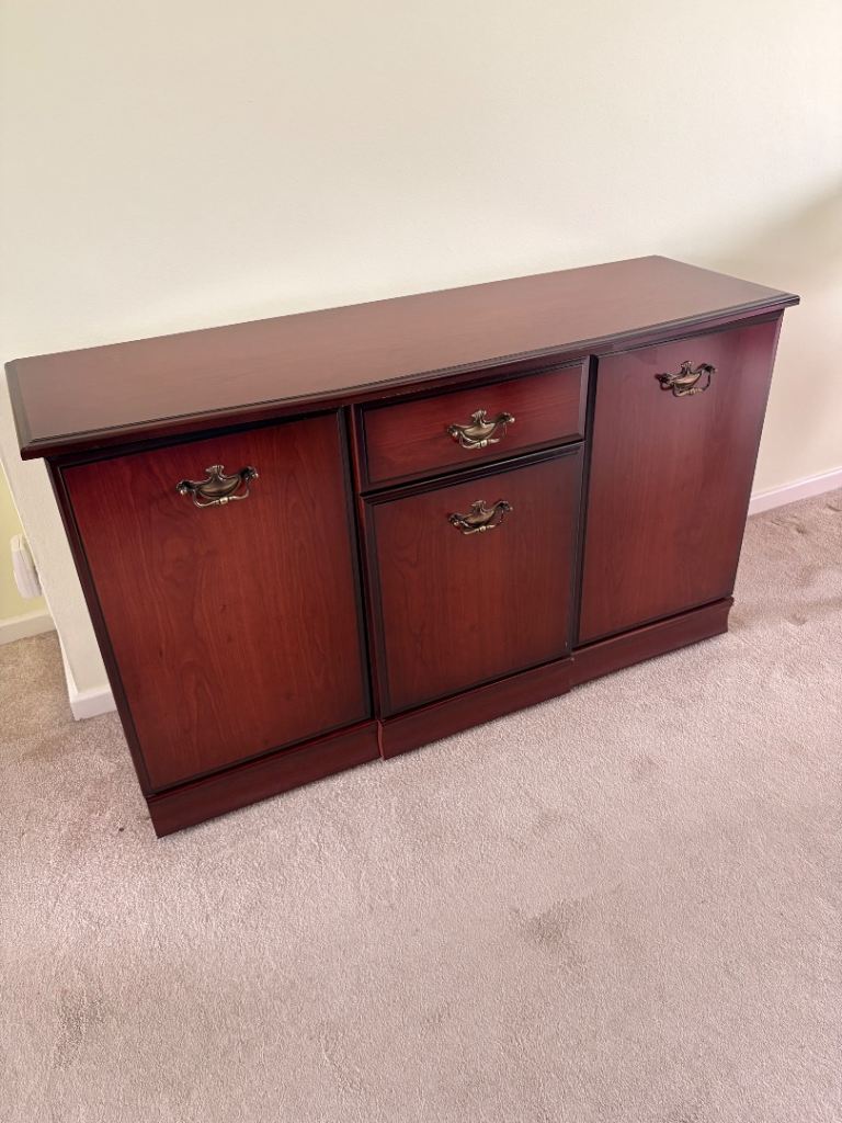 Mahogany Effect Sideboard 