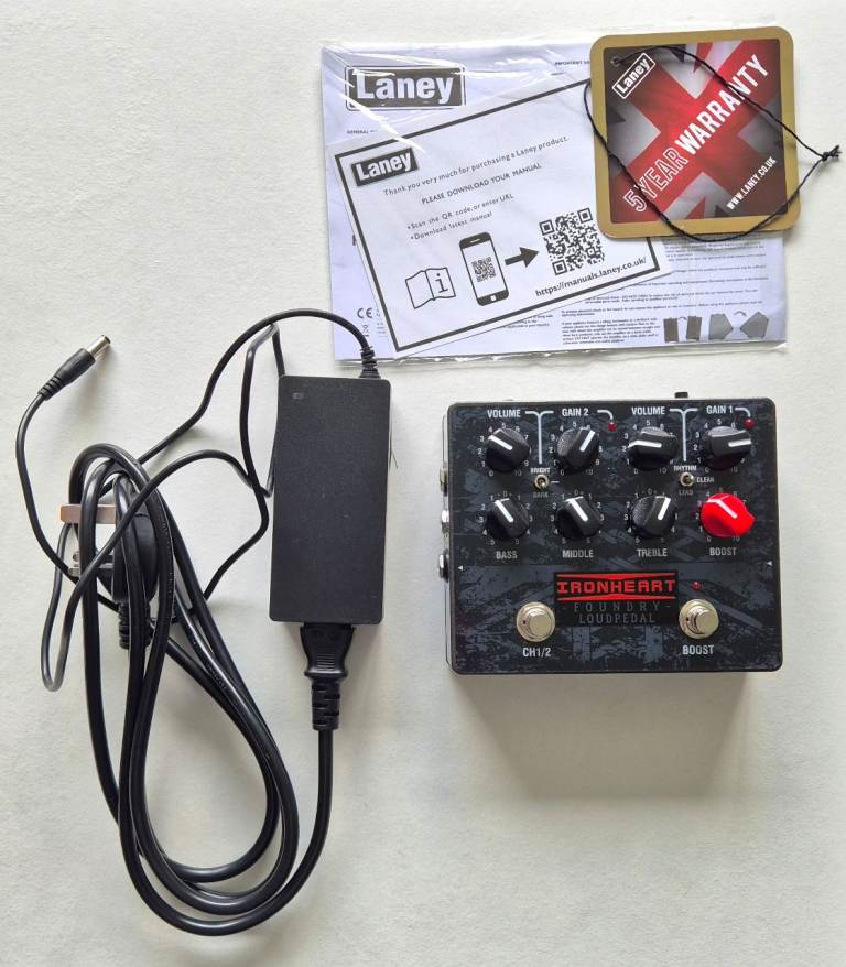 Laney Ironheart Foundry Loudpedal 60W Guitar Amp Pedal