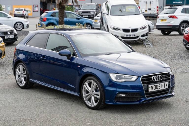 2016 Audi A3 1.4 TFSI 150 S Line 3dr S Tronic [Nav] HATCHBACK PETROL Automatic