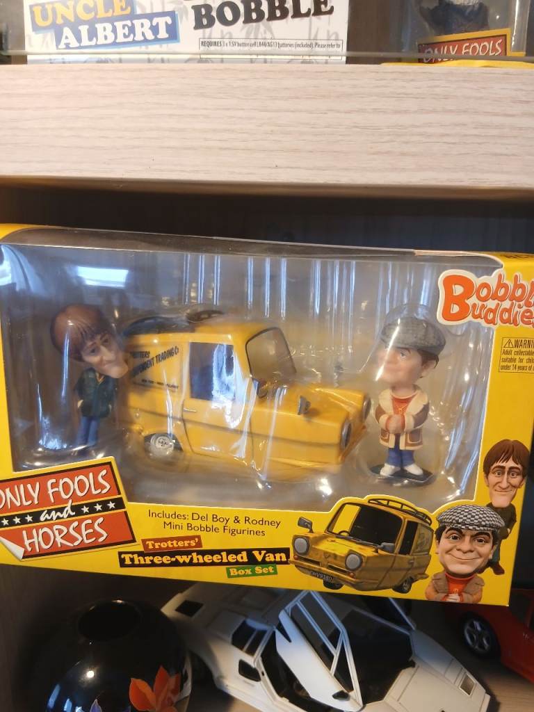 Only Fools and Horses Bobble Buddies Trotters Van Box Set NEW