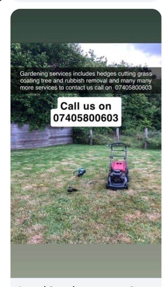 garden services,grass and tree cutting,cleaning car parking and small business places cleaning 