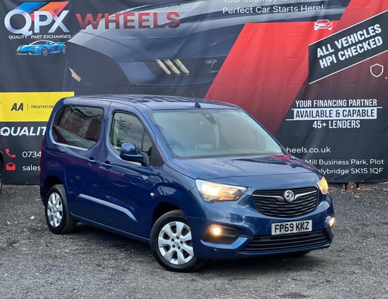 2019 Vauxhall Combo Life 1.5 Turbo D BlueInjection Energy Auto Euro 6 (s/s) 5dr MPV Diesel Automatic