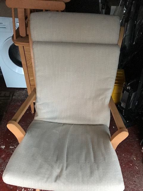 Dutailier American Style Rocking Chair and Foot Stool
