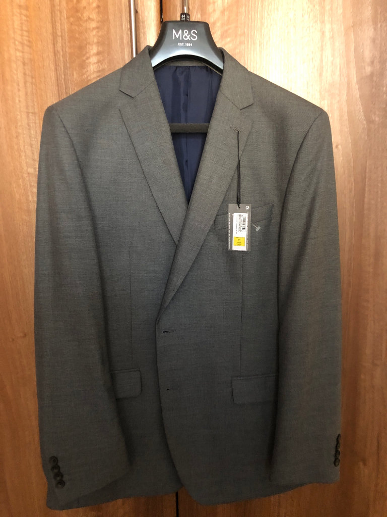 New washable suit M&S