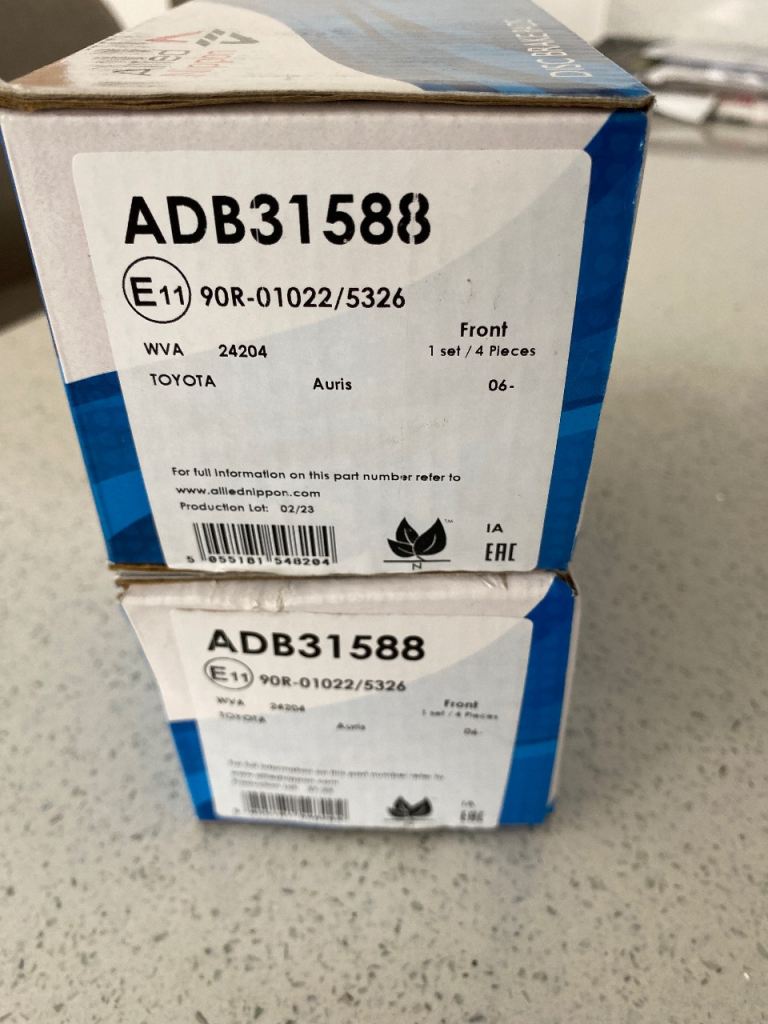 Brake pads 