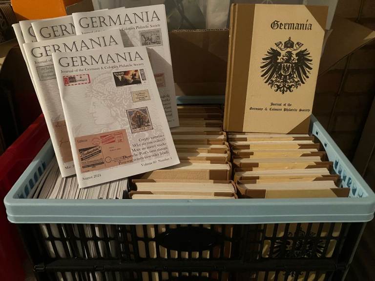 Germany Stamp Collecting "Germania" Journals Magazines 