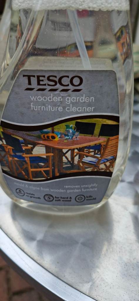 Tesco wooden garden furniture cleaner 